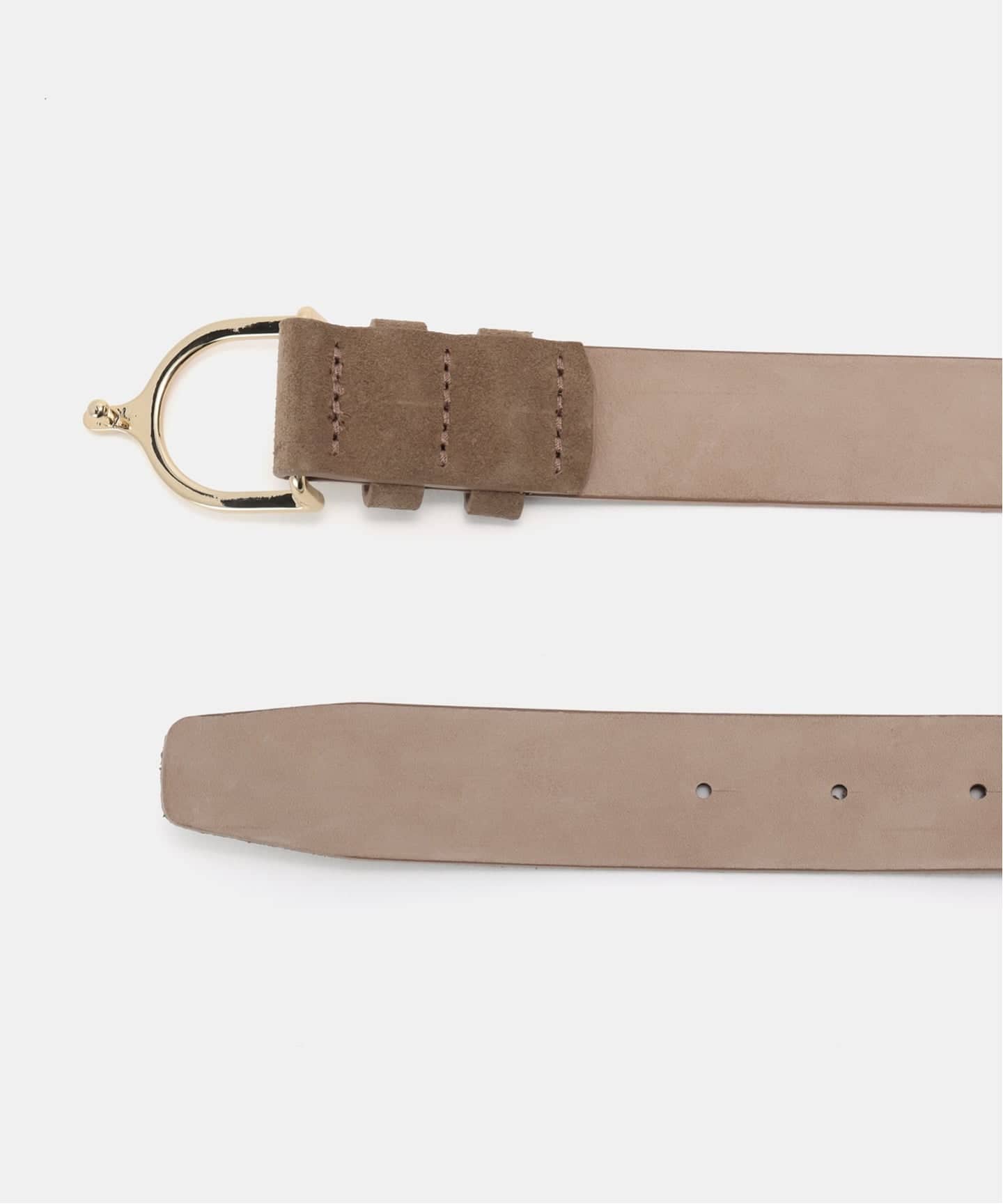 最終値下⭐︎IENA レフィージェ Suede belt ベルト　グレー LEFIJE/レフィエ suede belt 2153670288（ベルト）｜IENA