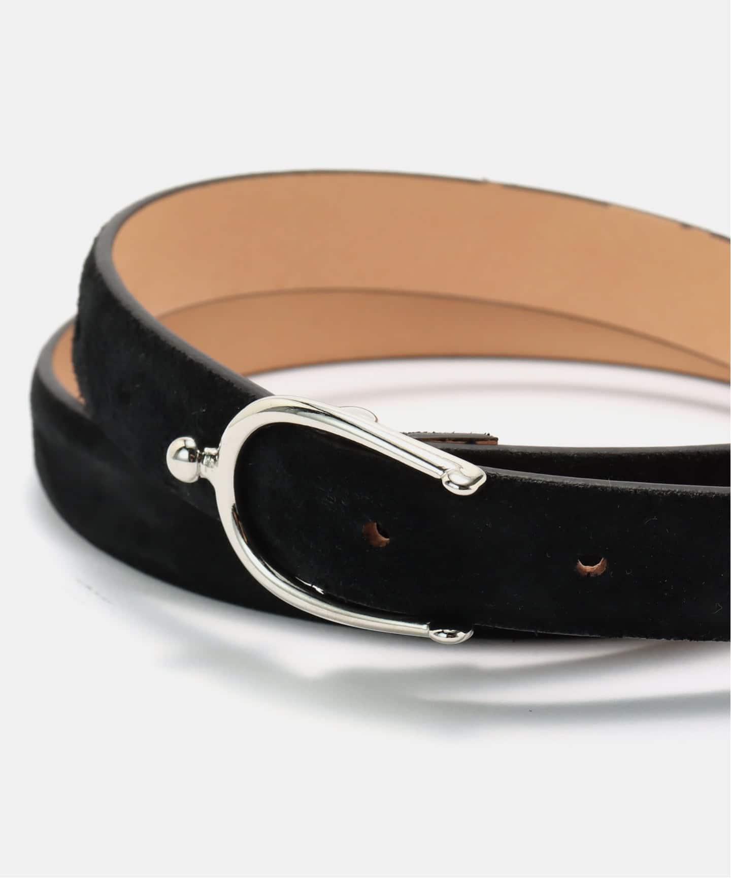 MANUELA/マヌエラ seude belt SILVER MN23S-11SU（ベルト）｜IENA