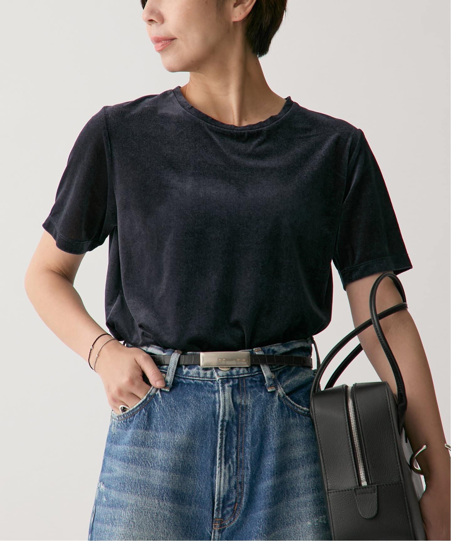MAISON CANAU メゾン カナウ Rectangle metal Belt MCLB5C13（ベルト