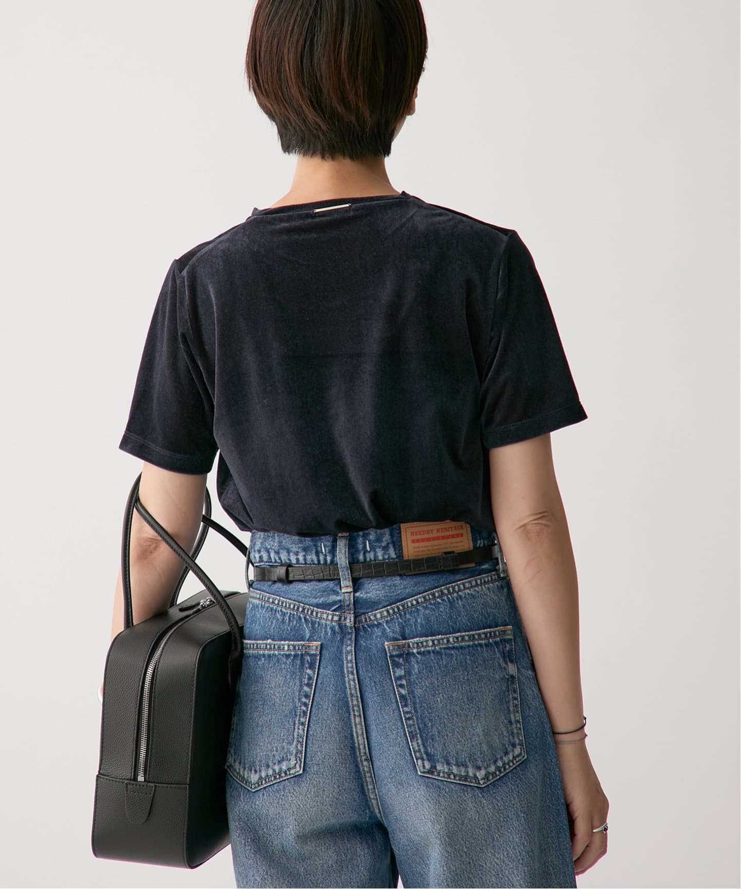 MAISON CANAU メゾン カナウ Rectangle metal Belt MCLB5C13（ベルト