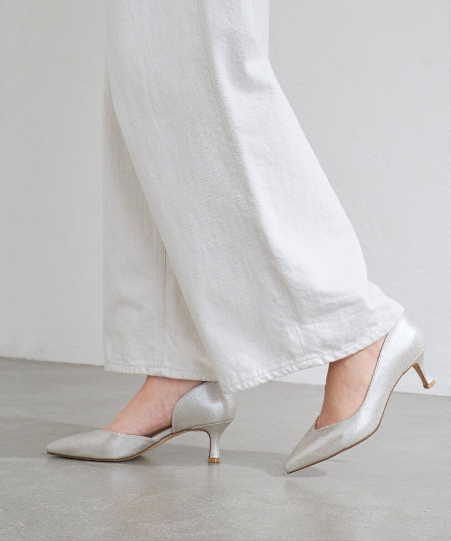 5.5cmVカットサイドオープン（パンプス）｜LE TALON（ル タロン