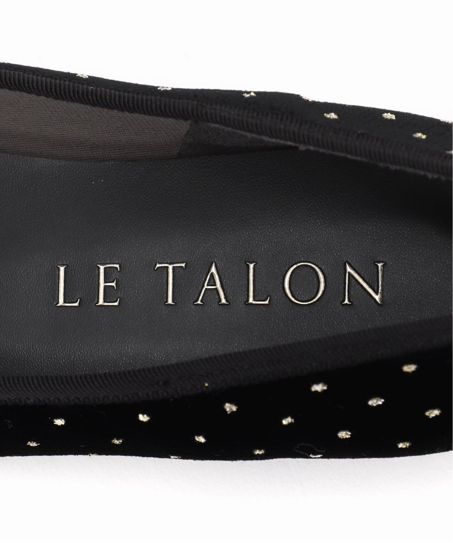 LETALON ポインテッドエナメルバレエ　25㎝　ブラック　ルタロン ポインテッドエナメルバレエ（バレエシューズ）｜LE TALON