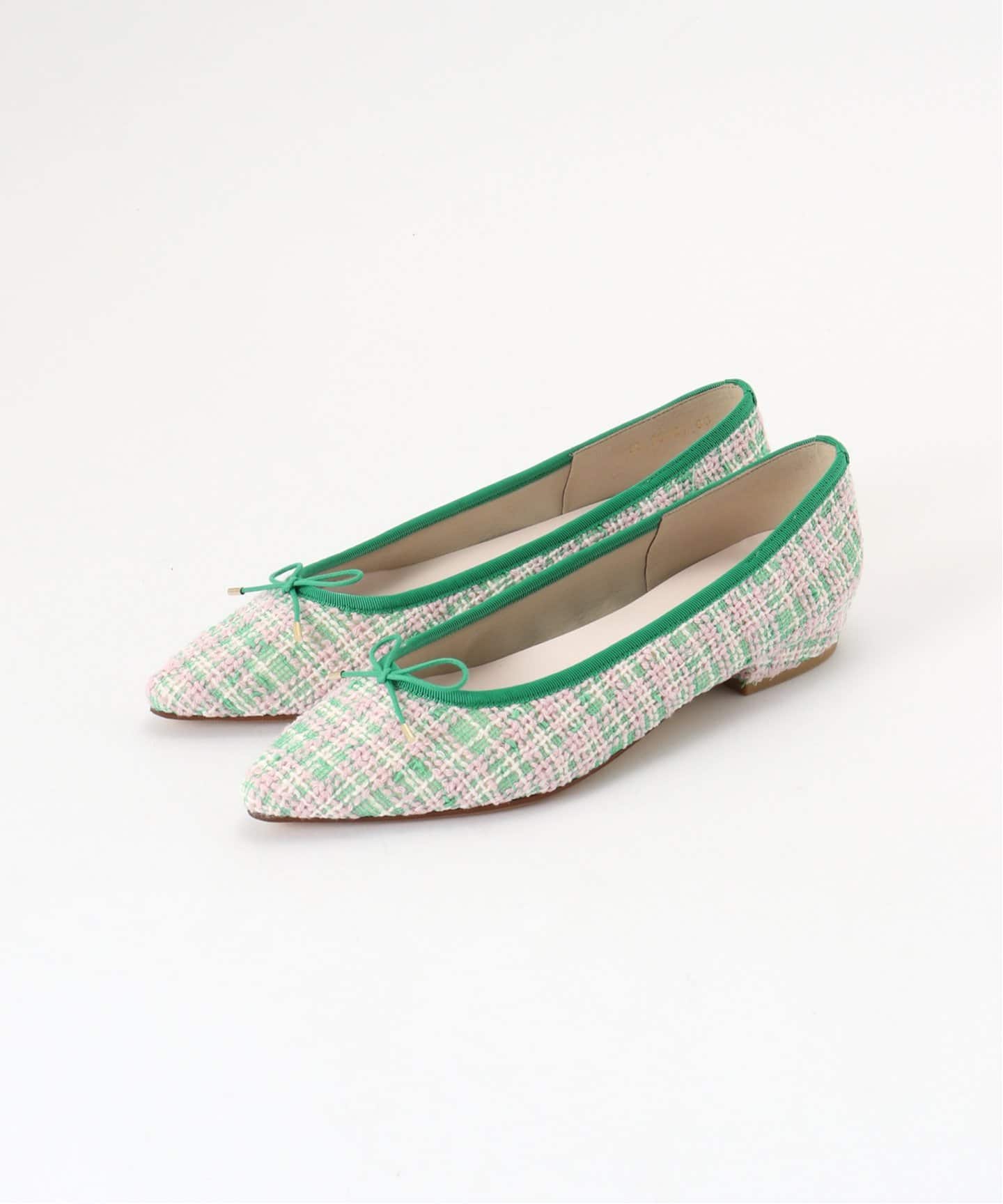 ポインテッドツイードバレエ（バレエシューズ）｜LE TALON（ル タロン