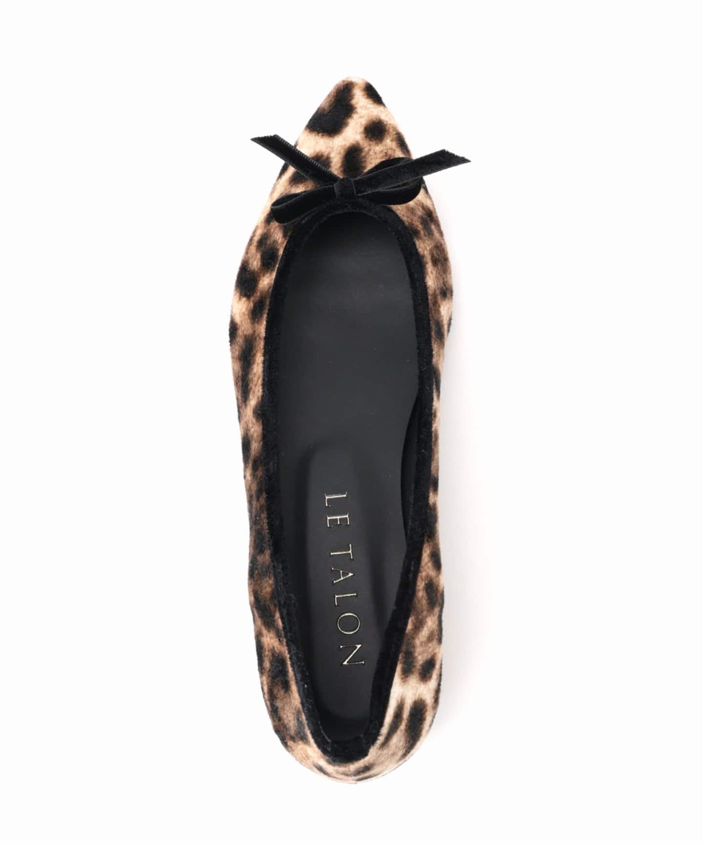 【新品未使用】【完売品】LE TALON ポインテッドレオパードバレエ 23.5 追加予約5》ポインテッドレオパードバレエ（バレエシューズ
