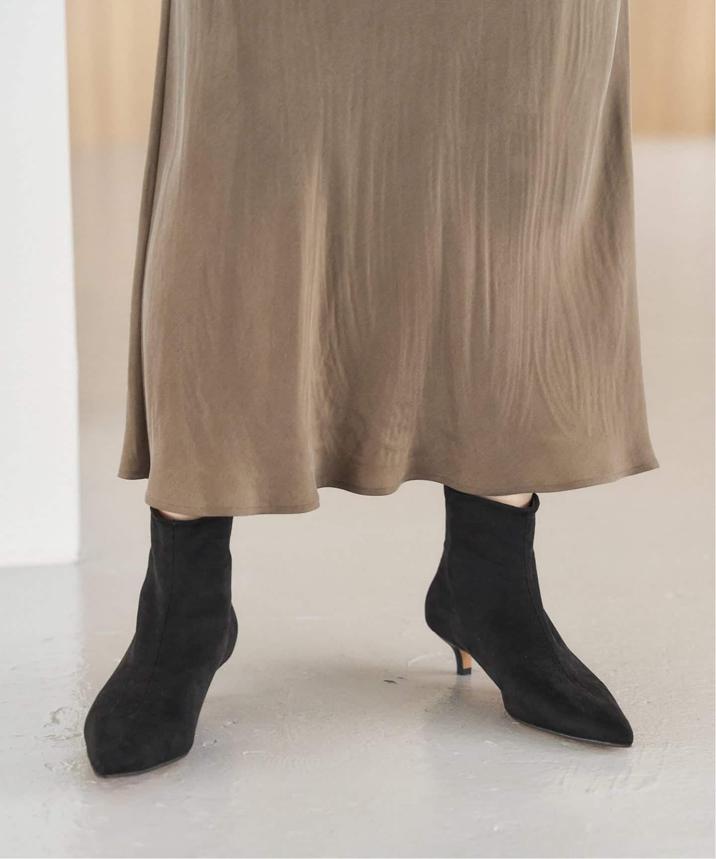 【すぐ発送】ガリャルダガランテ ♡ ポインテッドショートブーツ【サイズ36】 LibertyDoll ブーツ ポインテッドトゥ サイドゴアショートブーツ