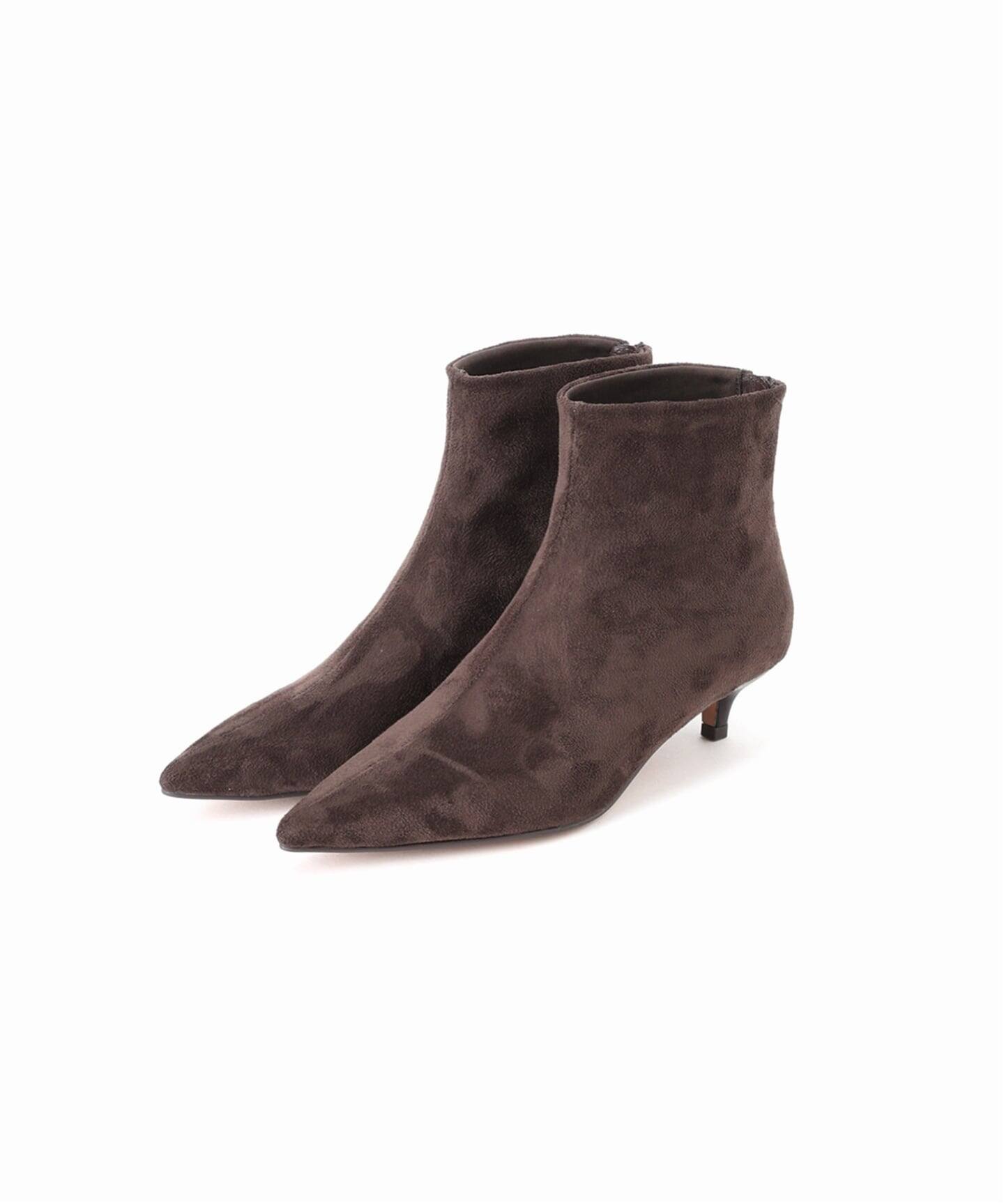 ポインテッドショートブーツ【メゾンスペシャル】 MAISON SPECIAL ブーツ Denim Pointed Short Boots/デニムポイン