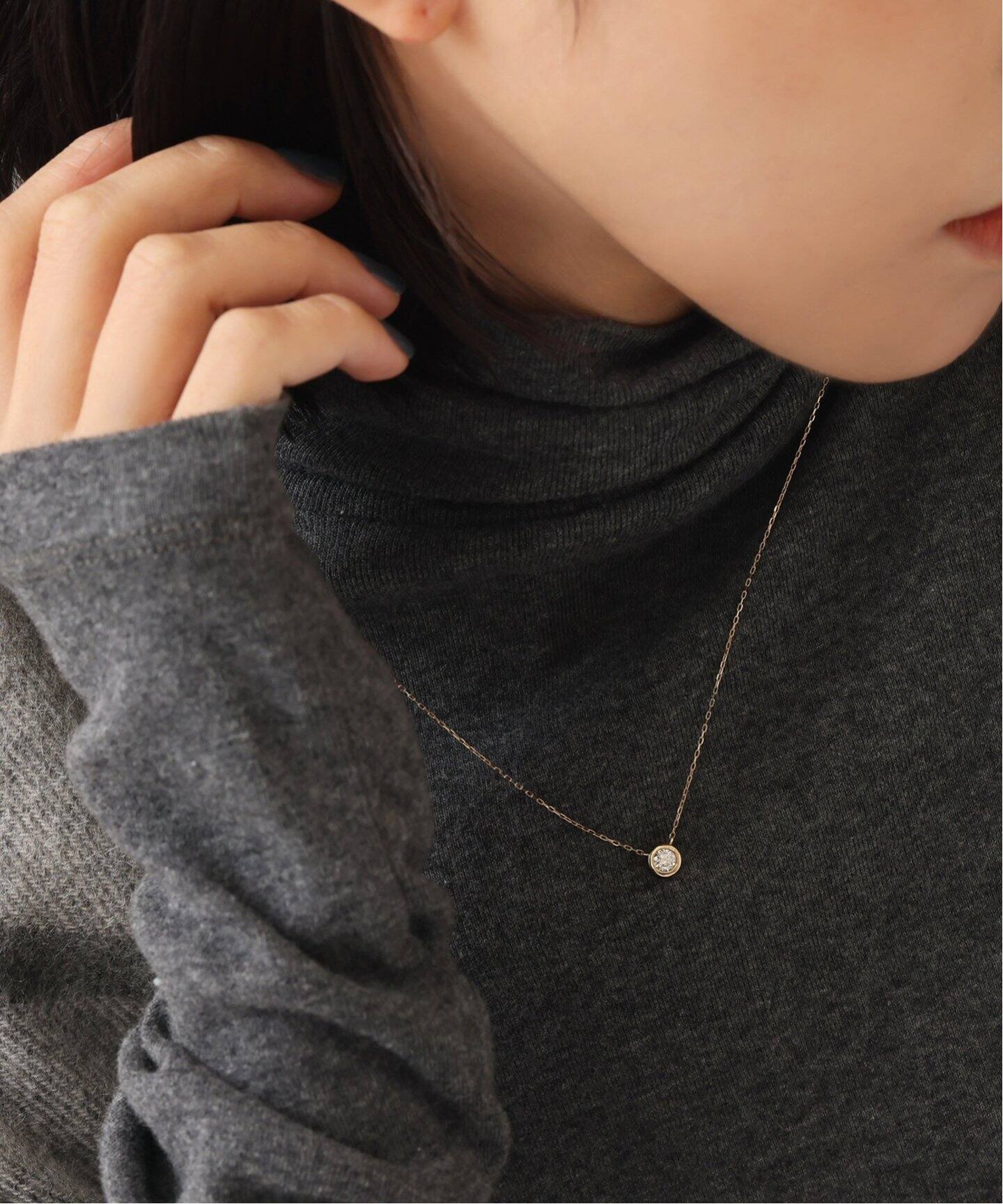 Lilas】SHOP限定！スライスダイヤネックレス発売中｜Lilas（リラ