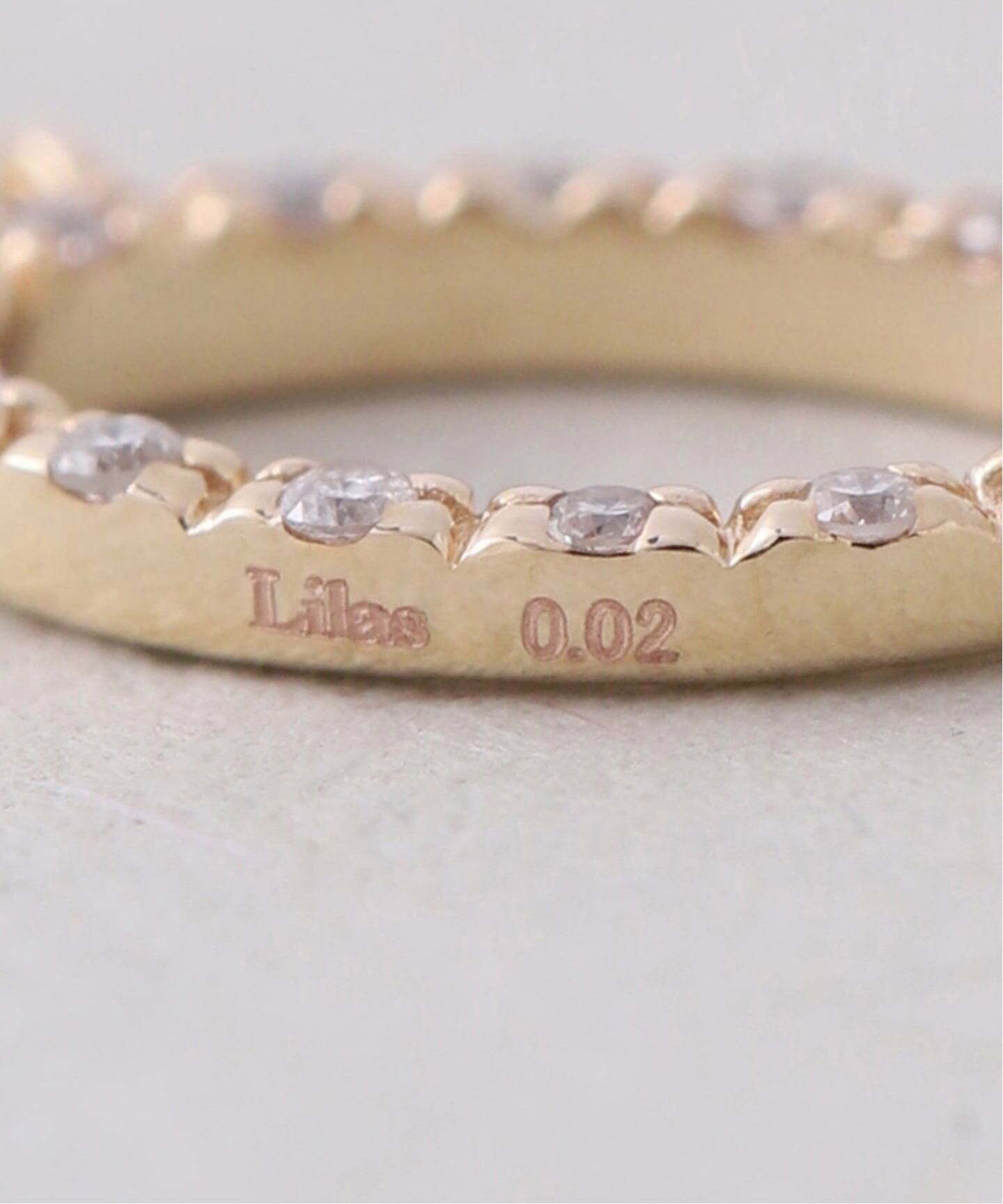 オーバルダイヤネックレス K10（ネックレス）｜Lilas（リラ）の通販