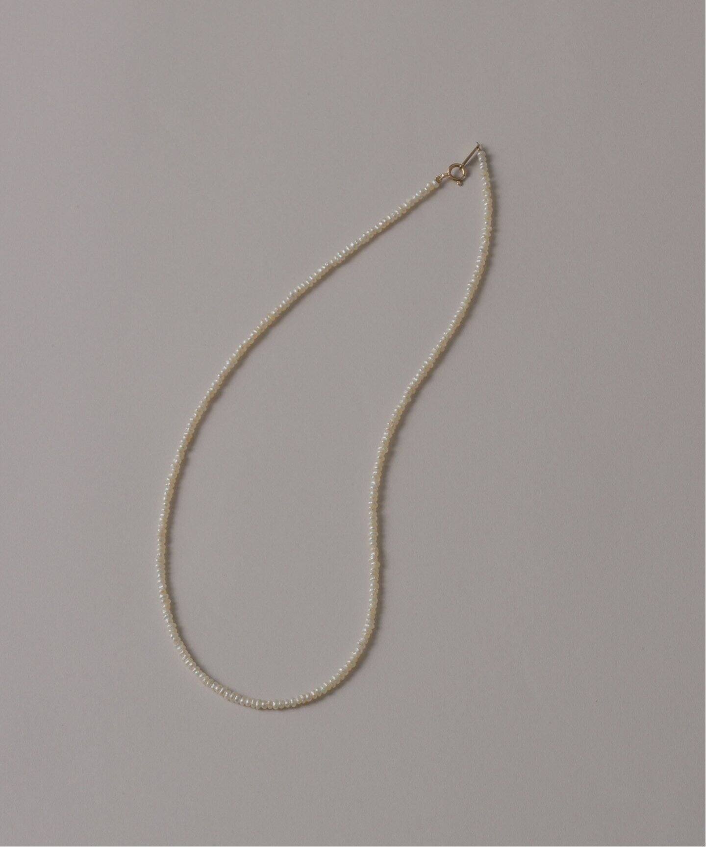 ミニポテトパールネックレス K10（ネックレス）｜Lilas（リラ