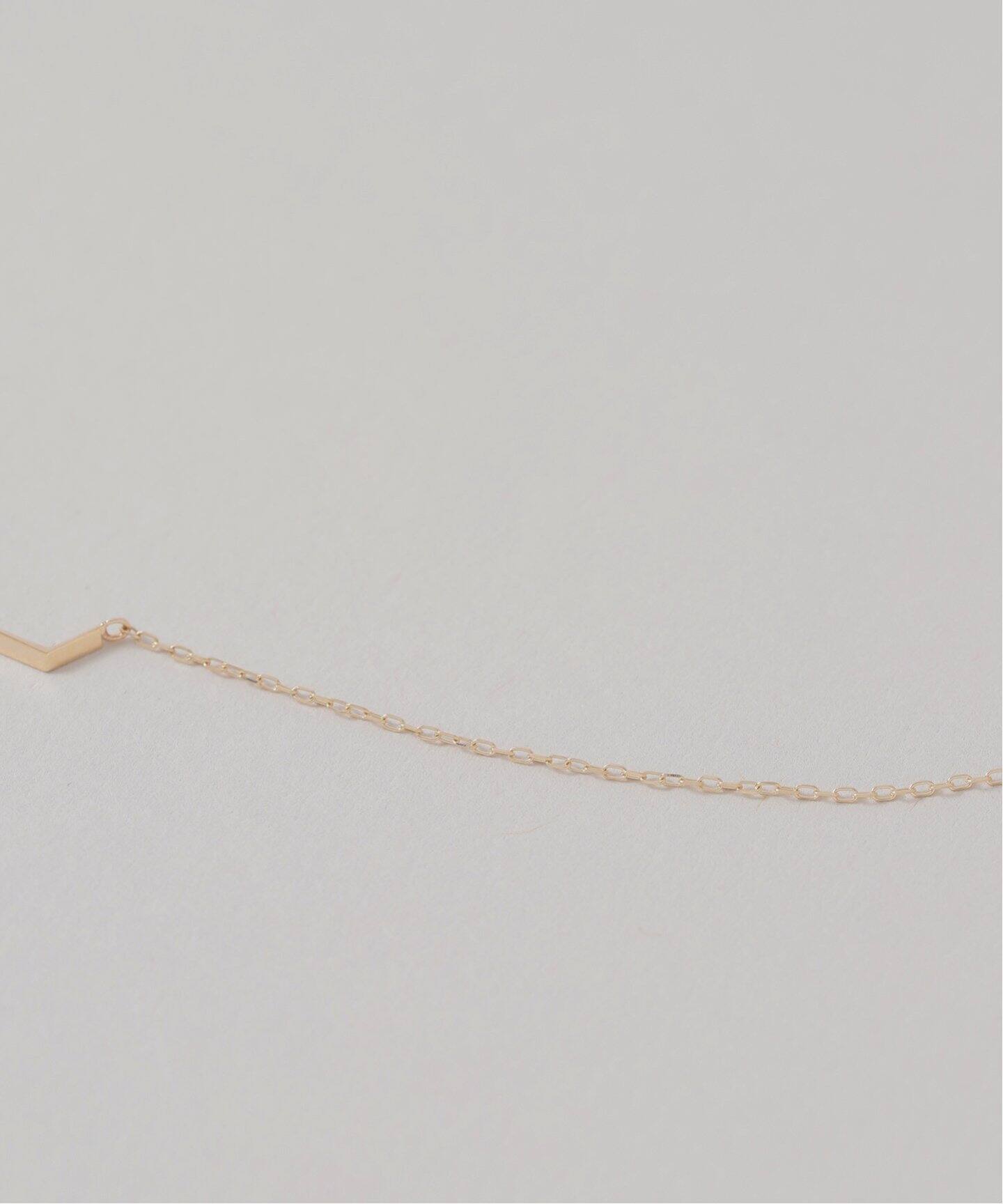 5角モチーフネックレス K10（ネックレス）｜Lilas（リラ）の通販