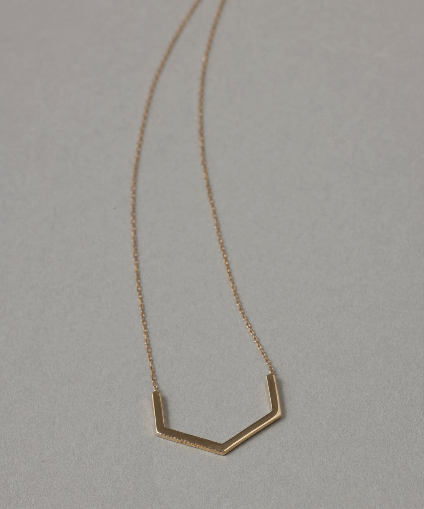 Lilas k10 ネックレス　チェーン グリッターチェーン65cmネックレス K10（ネックレス）｜Lilas