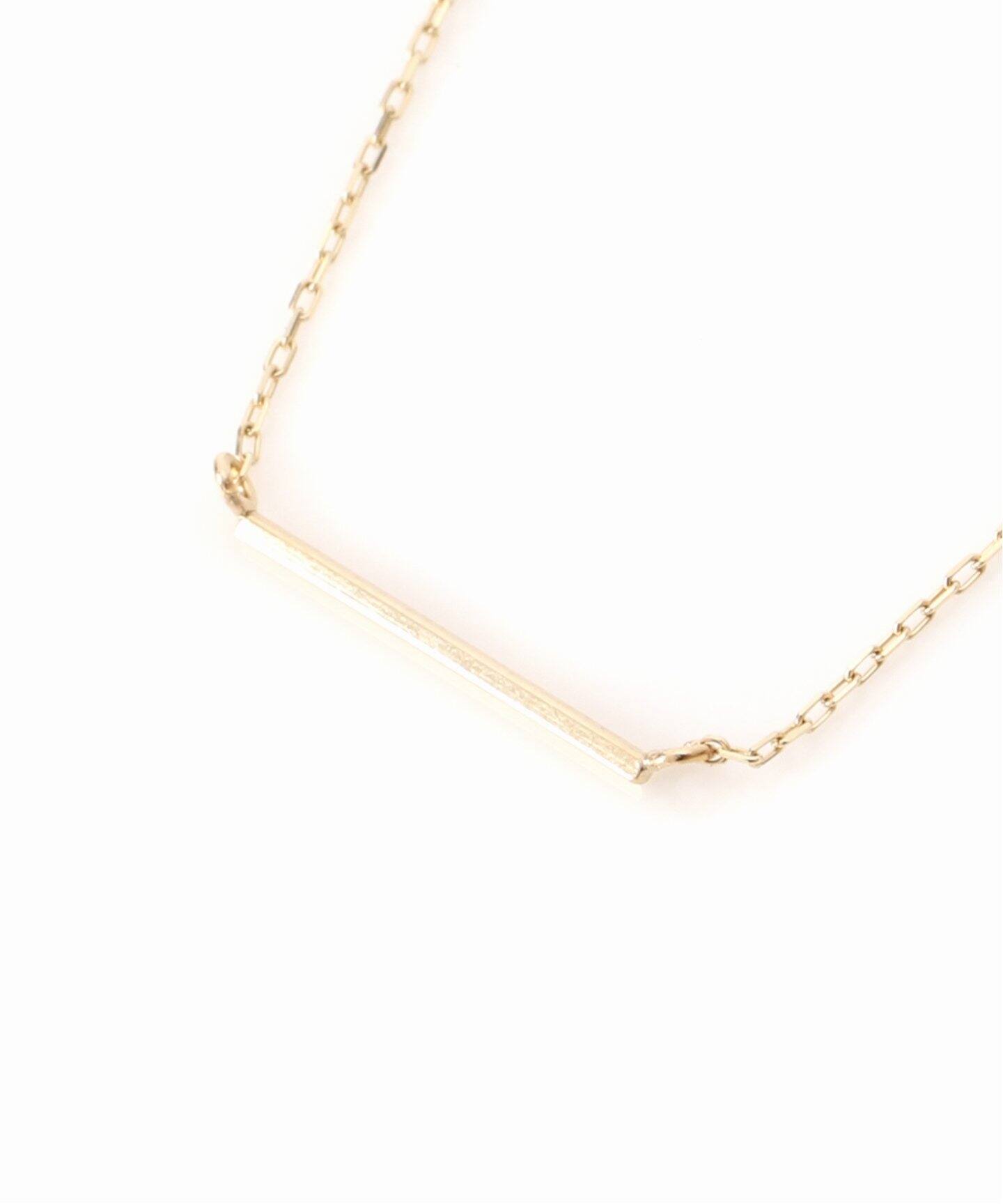 WEB限定》12mmバーネックレス K10（ネックレス）｜Lilas（リラ）の通販