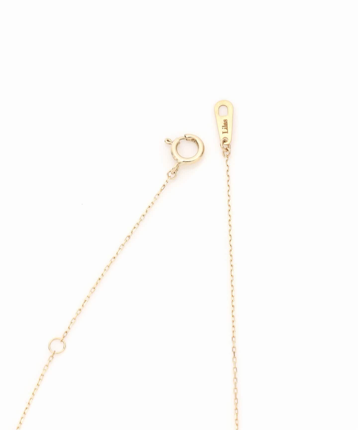 WEB限定》12mmバーティカルバーネックレス K10（ネックレス）｜Lilas