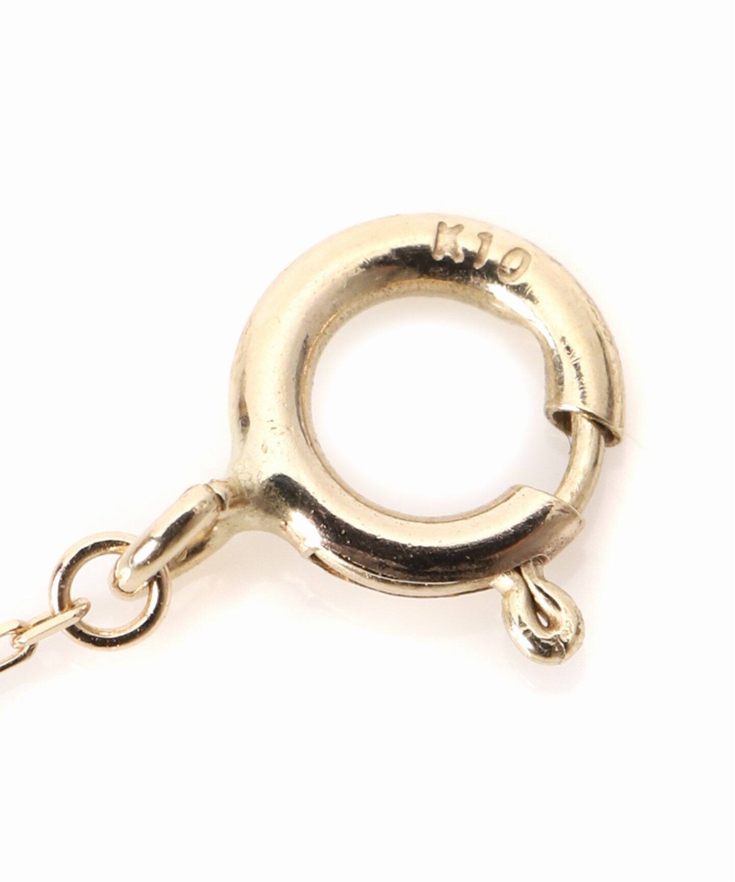 WEB限定》12mmバーティカルバーネックレス K10（ネックレス）｜Lilas