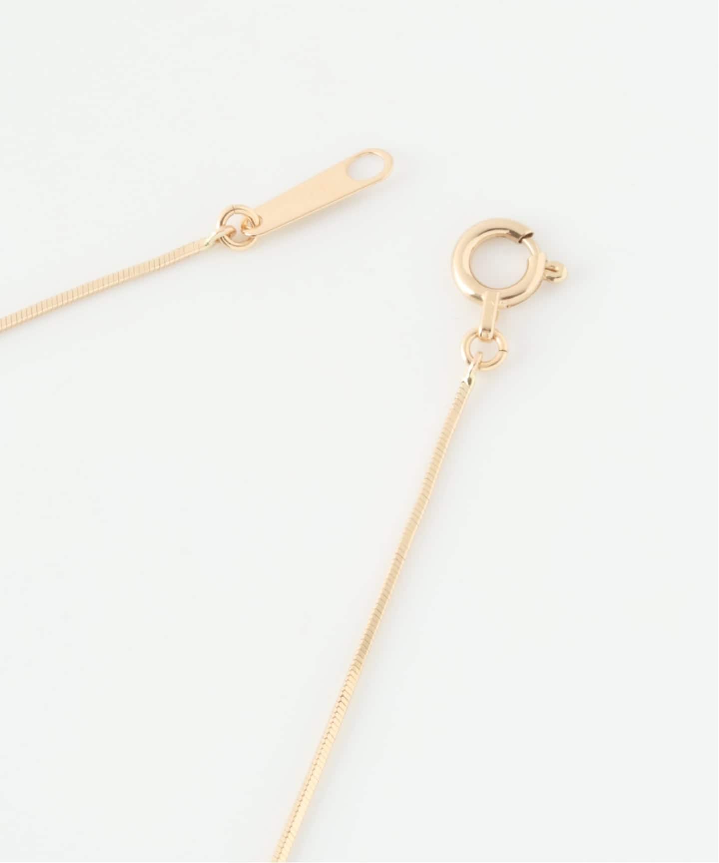コンパクトチェーン55cmネックレス K10（ネックレス）｜Lilas