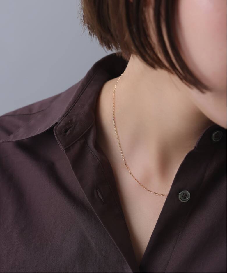 アラキヘイチェーン40cmネックレス K18（ネックレス）｜Lilas（リラ 