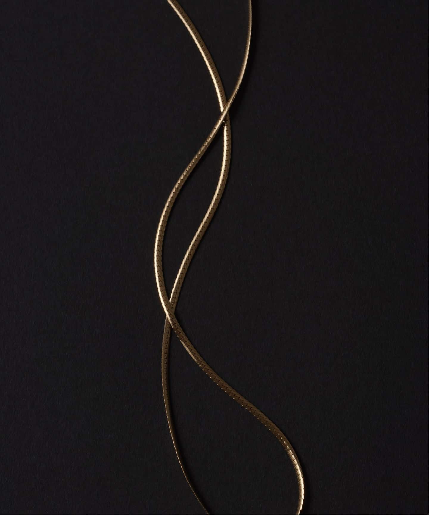 K18金 約40cm ヘリンボーンネックレス7g