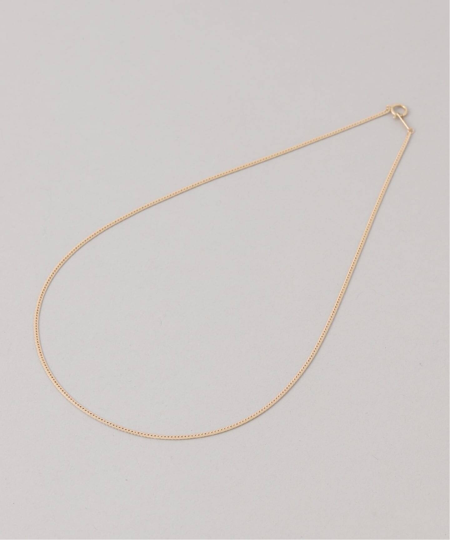 ヘリンボーンチェーン40cmネックレス K18（ネックレス）｜Lilas（リラ