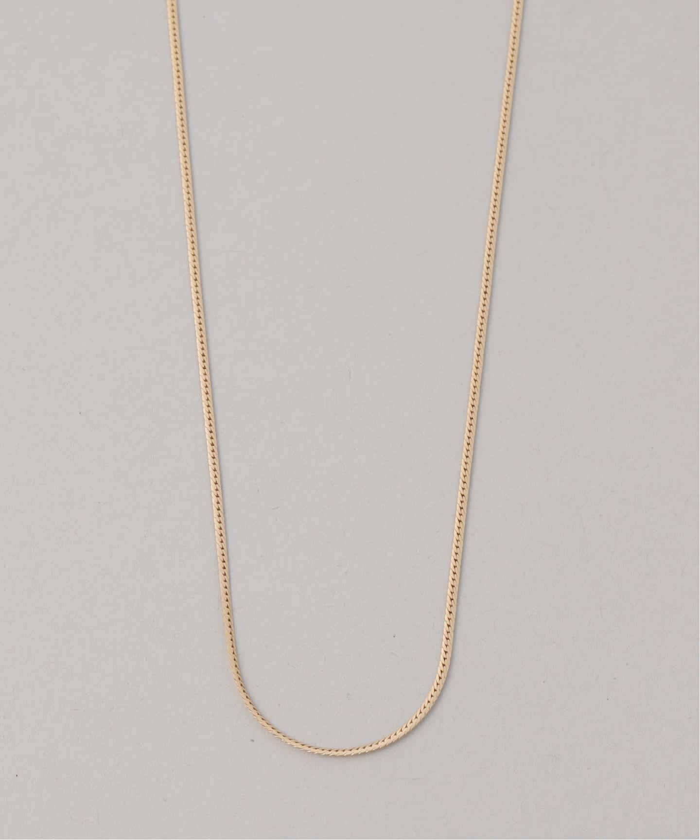 ヘリンボーンチェーン40cmネックレス K18（ネックレス）｜Lilas（リラ