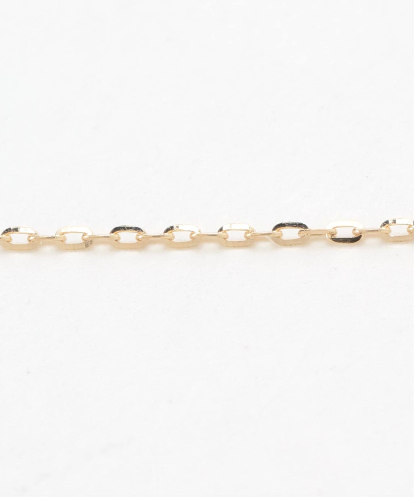 シャインカットアズキチェーンネックレス 50cm K10（ネックレス