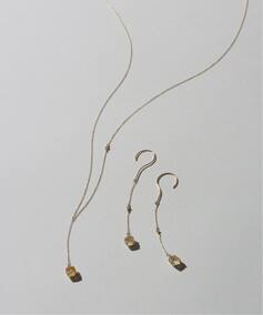 ティアドロップルチルYネックレス K10（ネックレス）｜Lilas（リラ）の 