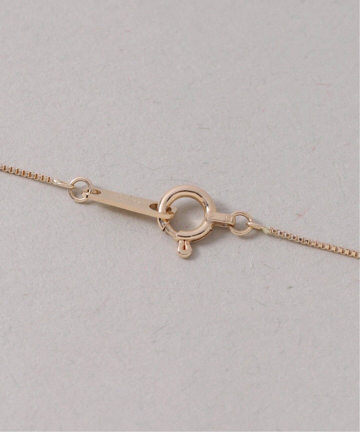 メレダイヤバチカンオニキス50cmネックレス K10（ネックレス