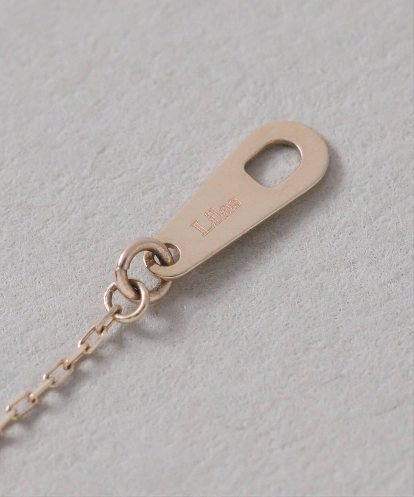 セミトーンオニキスネックレス K10（ネックレス）｜Lilas（リラ）の