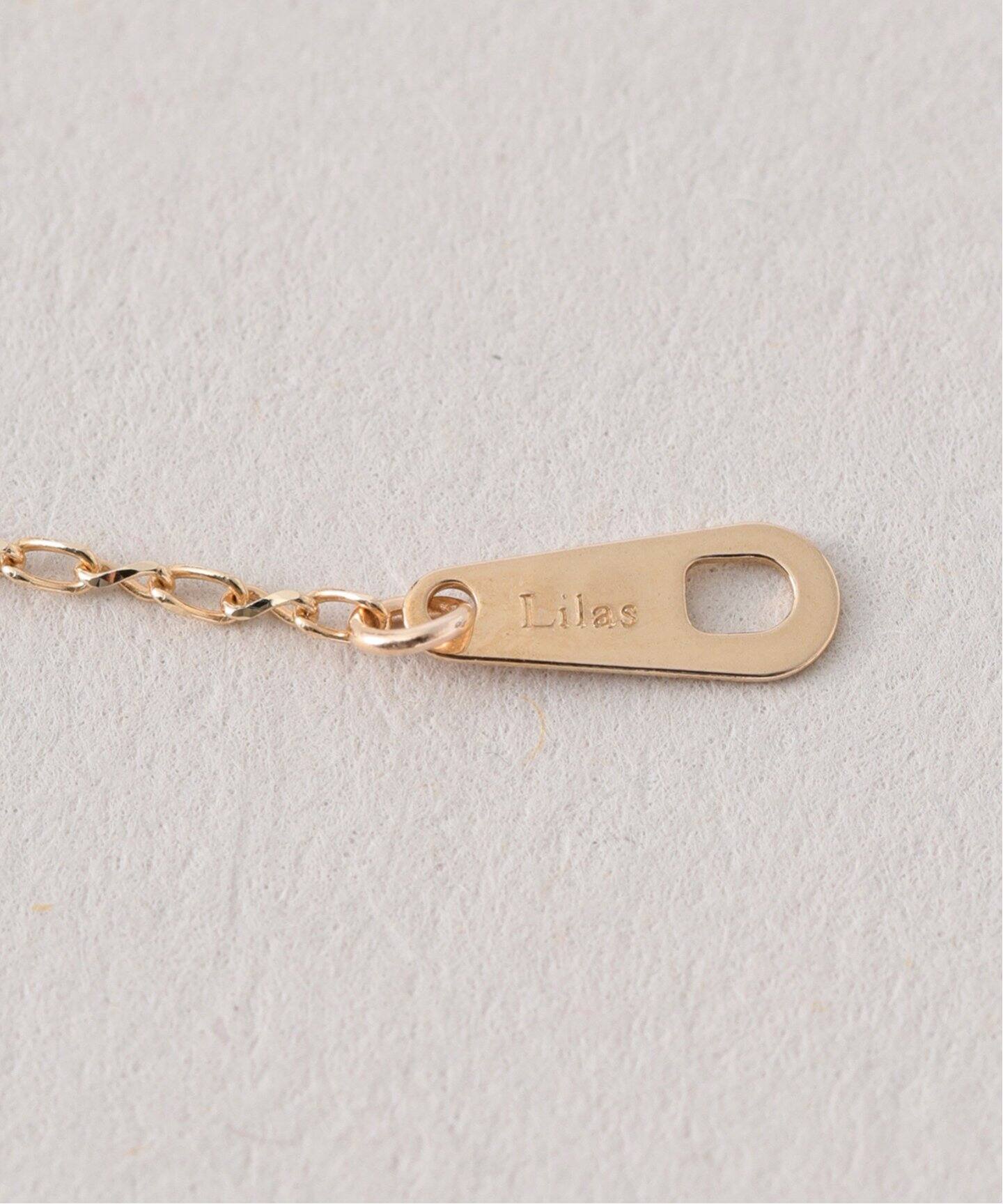 スパイラルアズキチェーン55cmネックレス K10（ネックレス）｜Lilas