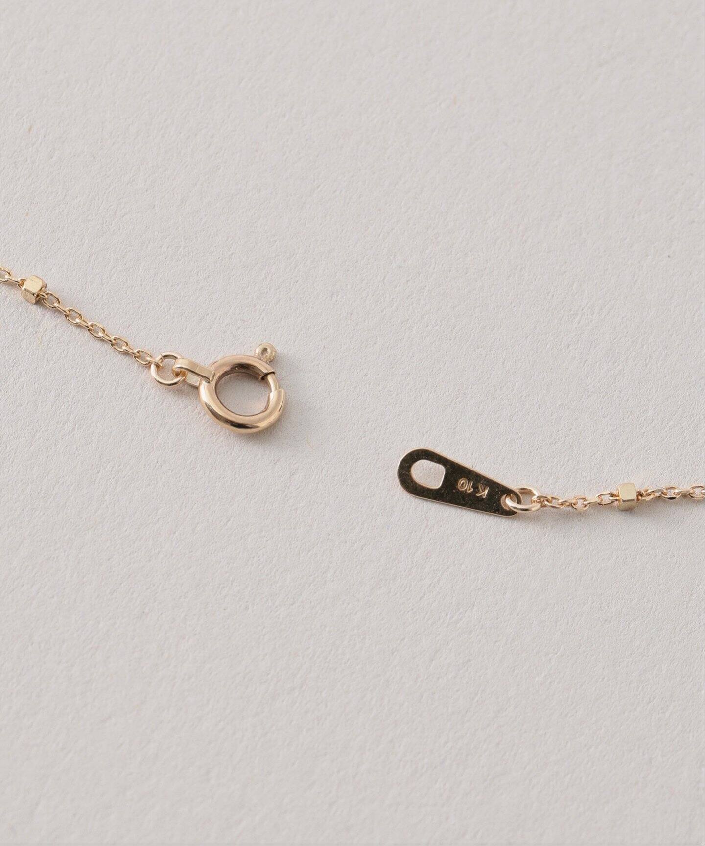グリッターチェーン40cmネックレス K10（ネックレス）｜Lilas