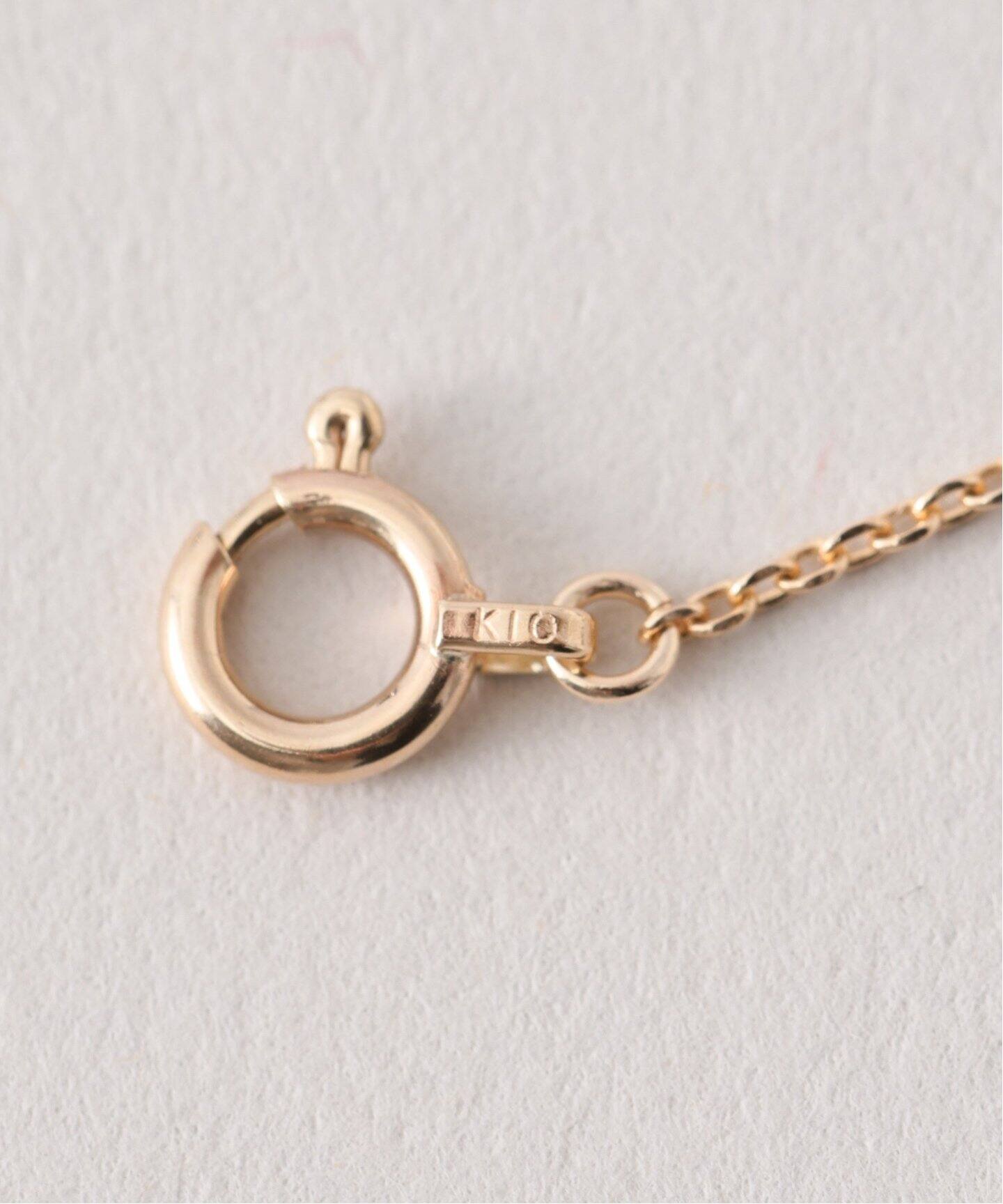 グリッターチェーン55cmネックレス K10（ネックレス）｜Lilas
