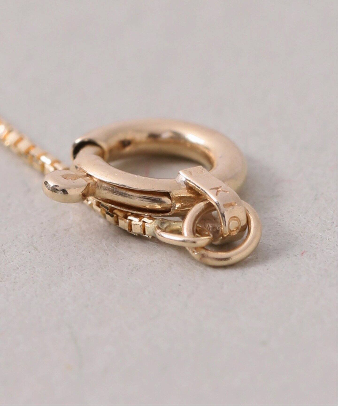 WEB限定》3mmボール38cmネックレス K10（ネックレス）｜Lilas（リラ 