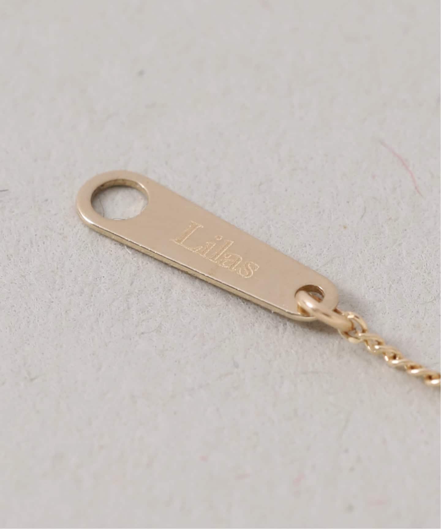 豆まめ Lilasリラオニキスチャームk10カード付 Lilasリラオニキス