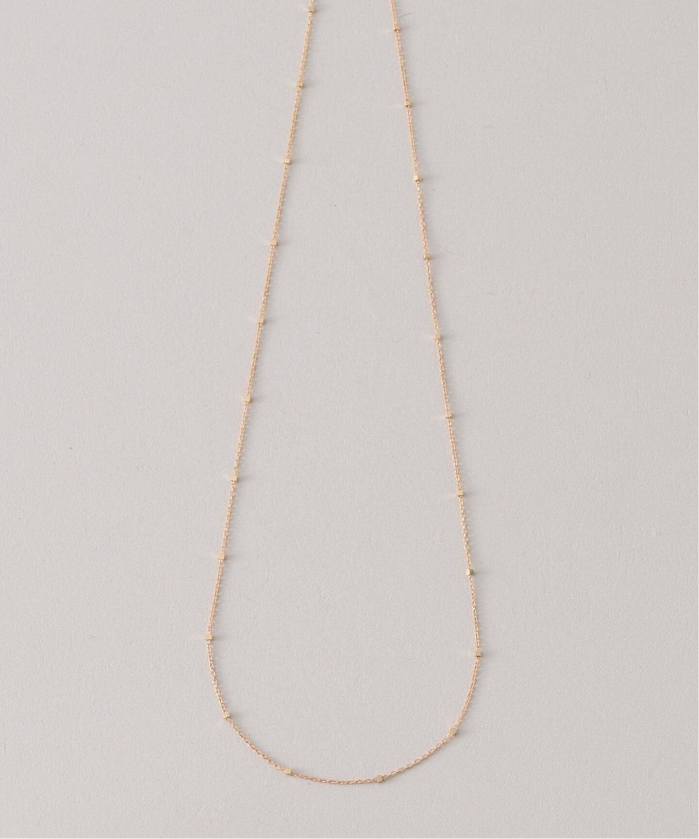 グリッターチェーン40cmネックレス K10（ネックレス）｜Lilas（リラ