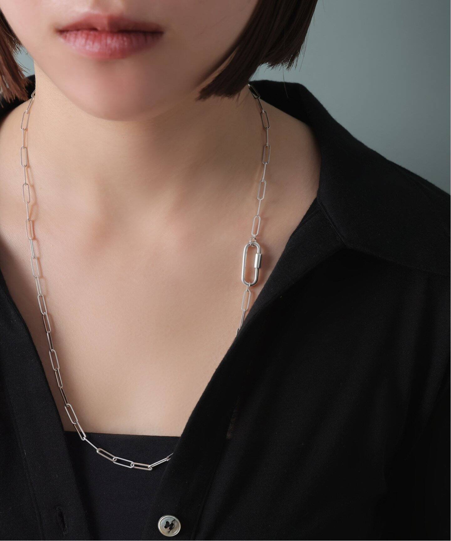 chopovalowena カラビナネックレス 美品】CHOPOVA LOWENA ネックレス