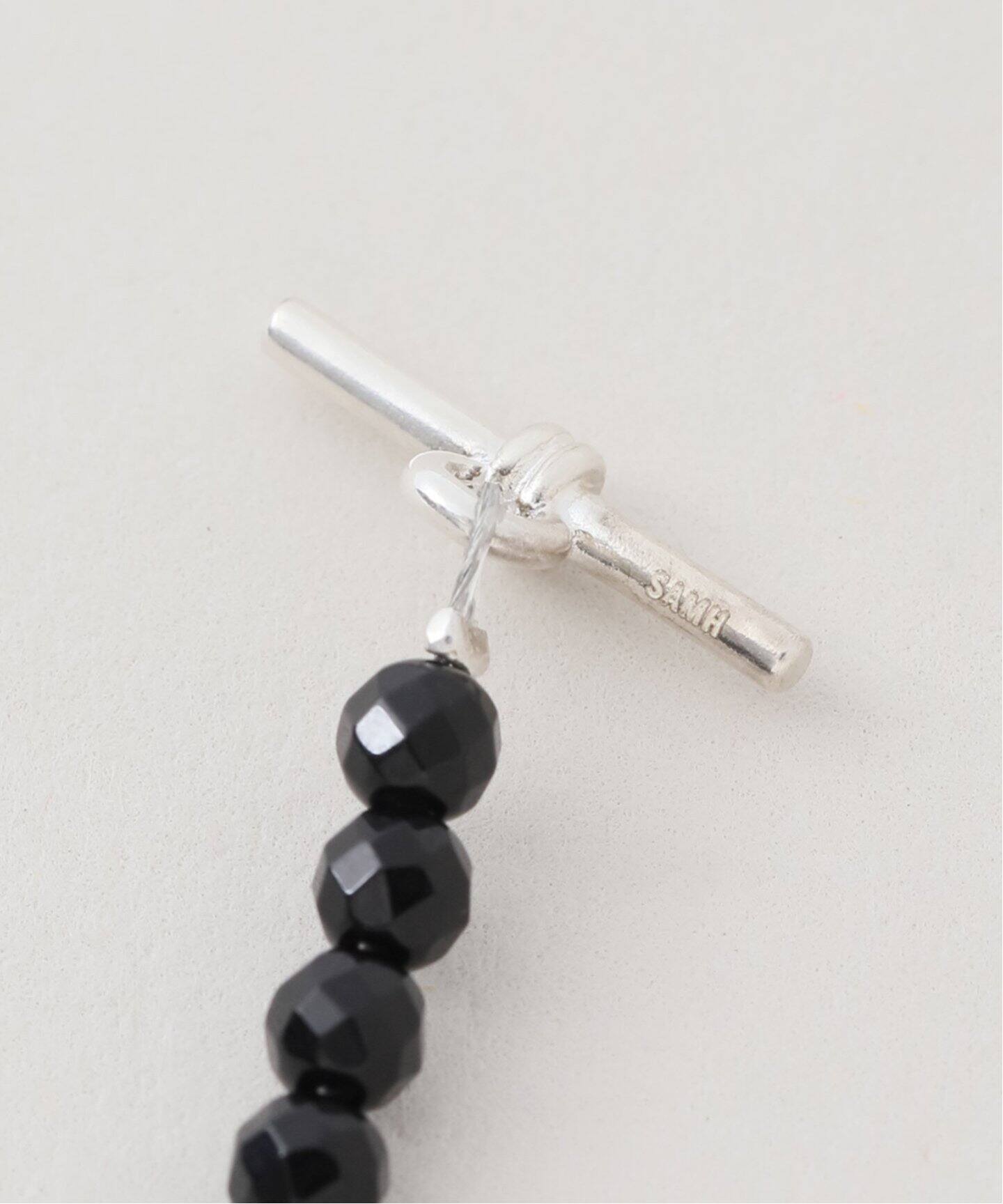 SAMH by LILAS】オニキスネックレス SV（ネックレス）｜Lilas