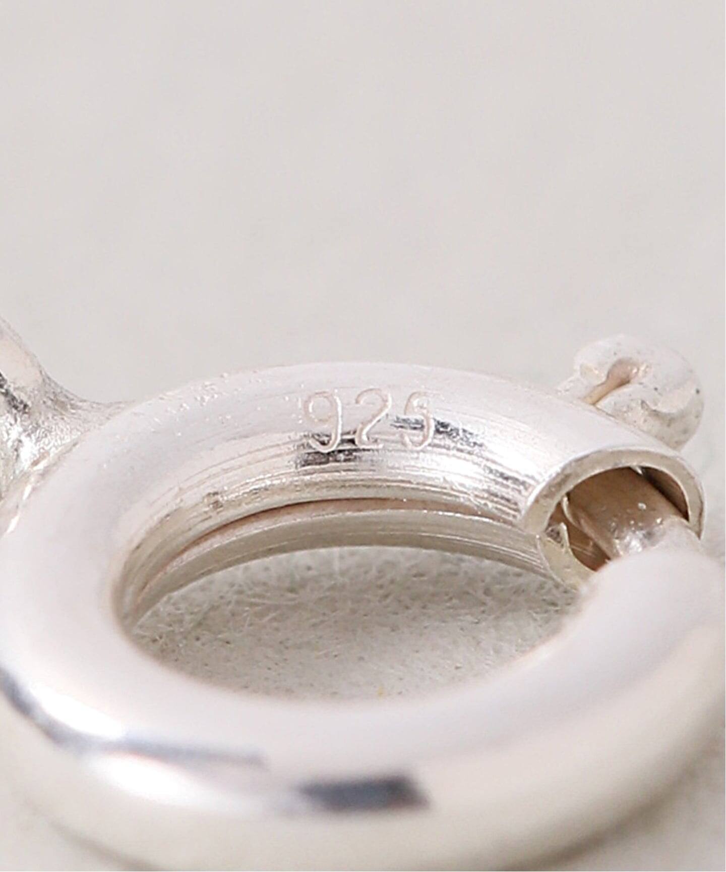 【SAMH by LILAS】ダイヤモンドカットオニキスネックレス SV SAMH by LILAS】ダイヤモンドカットオニキスネックレス SV
