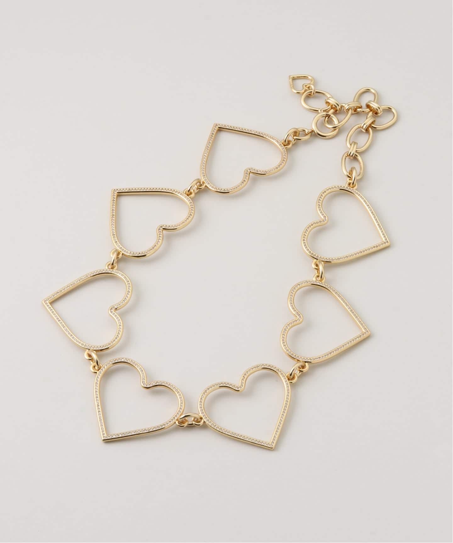 BASICKS / ベイシックス Gold Heart Mega Necklace（ネックレス