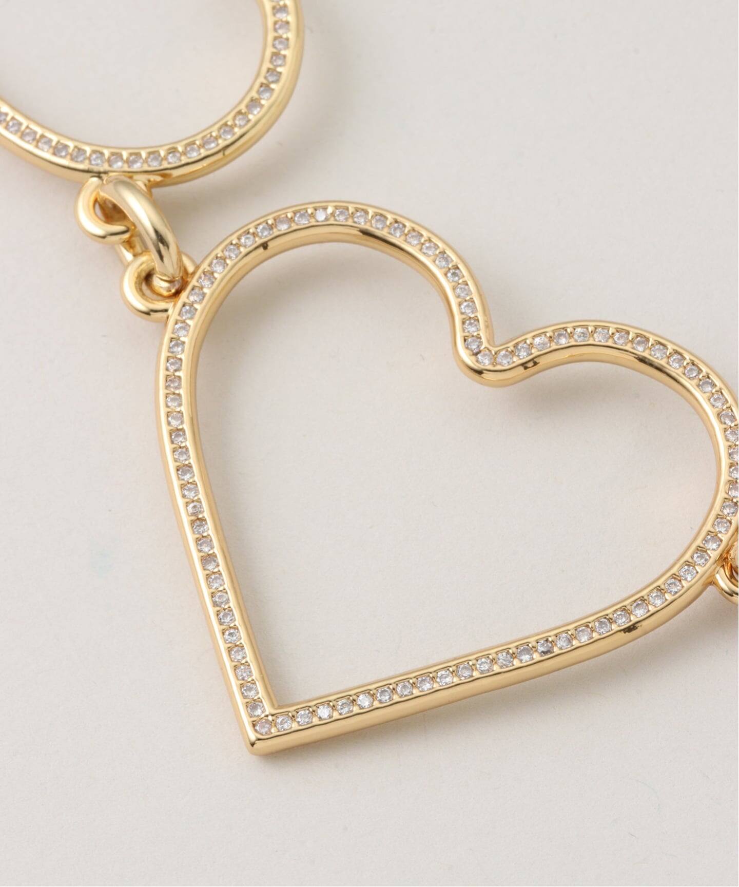BASICKS / ベイシックス Gold Heart Mega Necklace（ネックレス