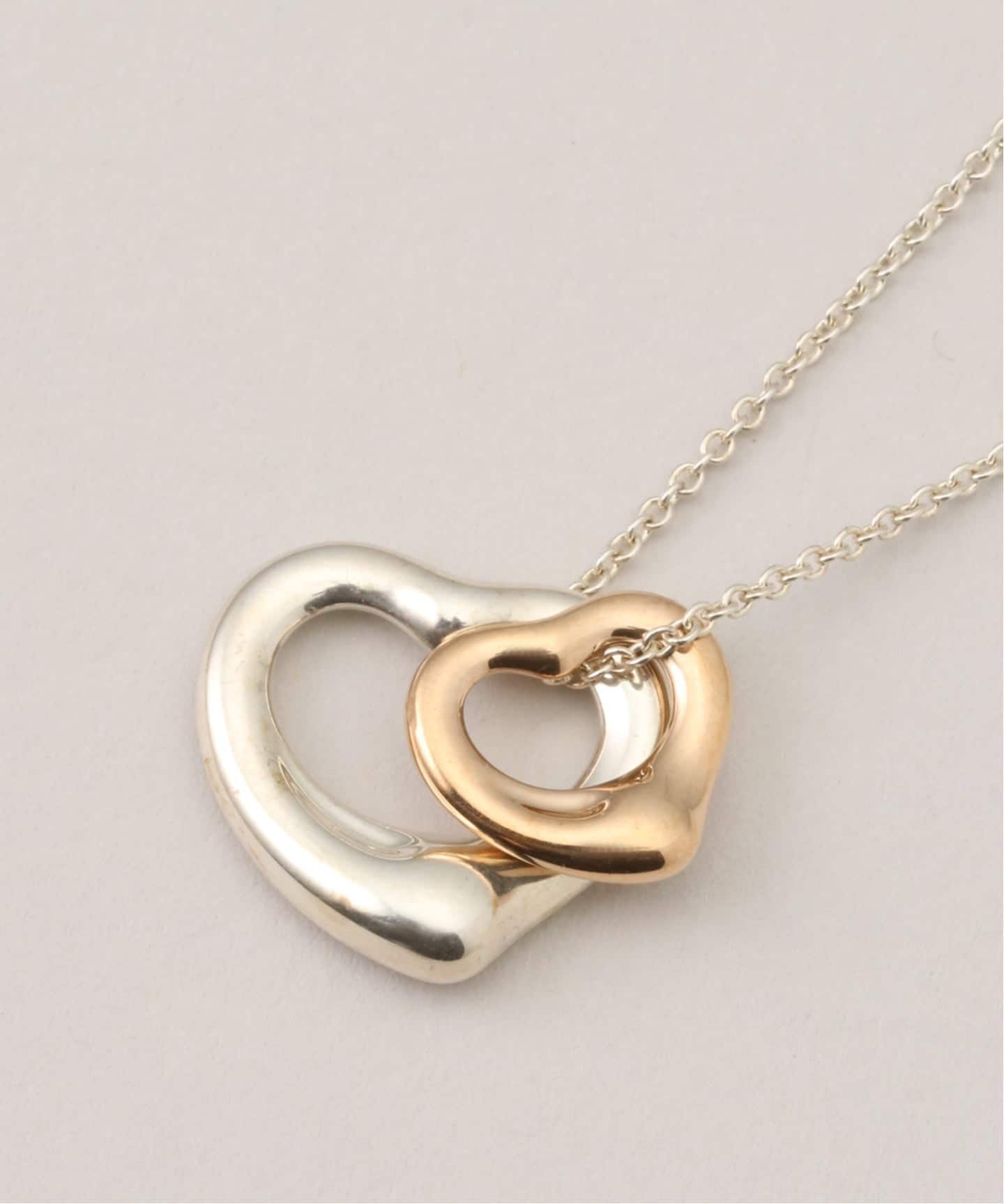 【HIGHSCHOOLDISCO】Fairy Heart Ribbon Necklace ネックレス ◇営業日13時まで即日発送◇選べる誕生石◇Heart in Heart