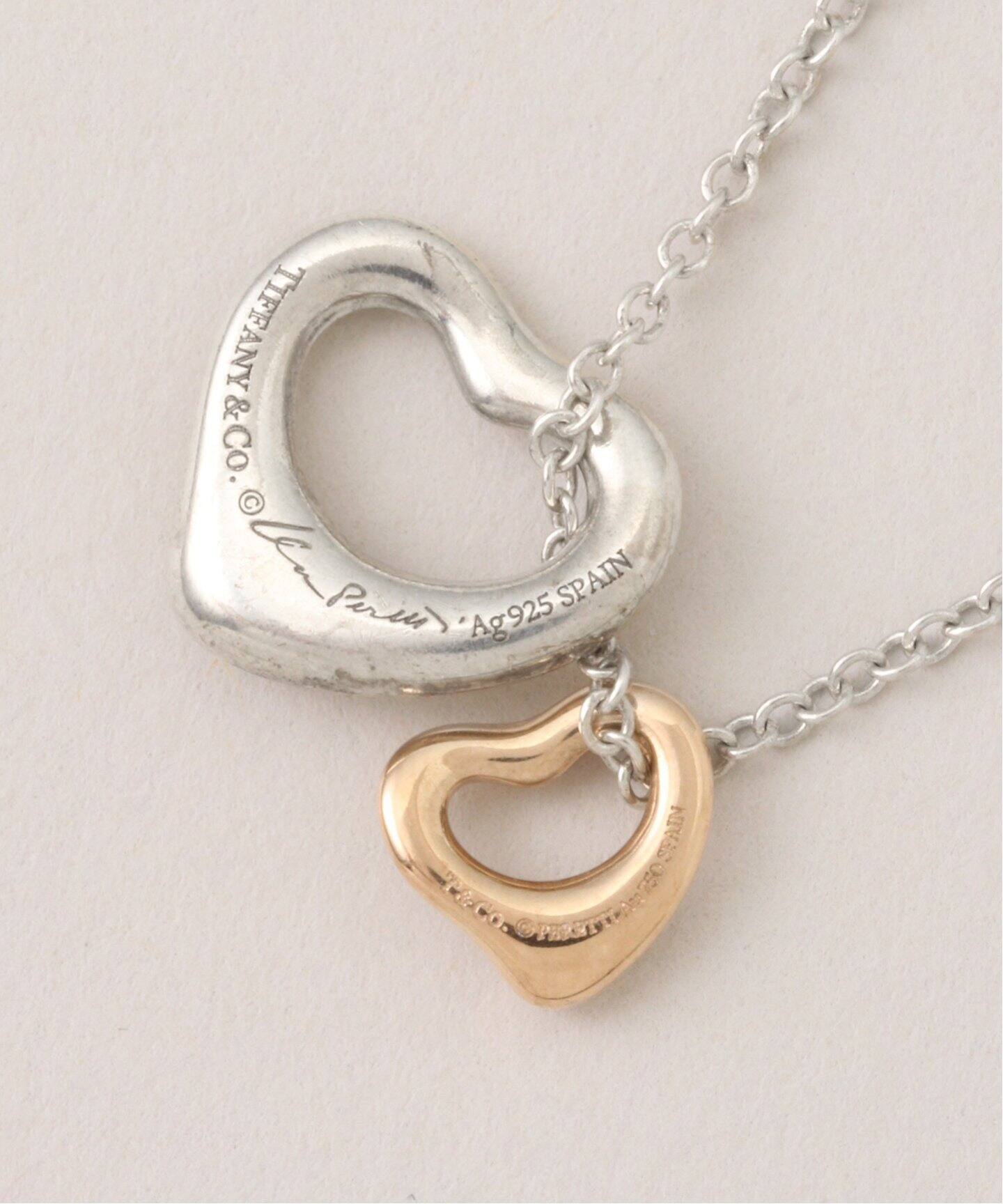 TIFFANY＆CO. Open Heart Necklace Combination（ネックレス