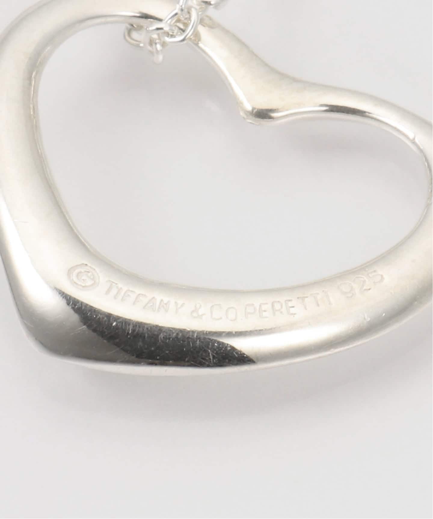 VINTAGE TIFFANY&Co./ティファニー】Open heart necklace m
