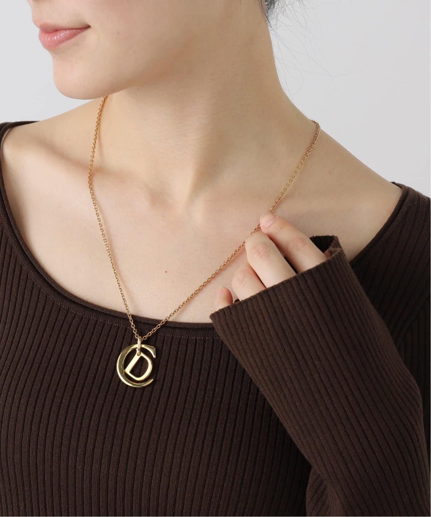 VINTAGE DIOR/ディオール 】necklace logo（ネックレス）｜DECOUVERTE