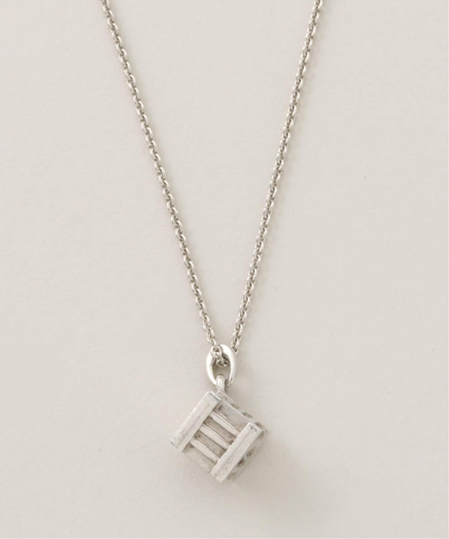 VINTAGE TIFFANY&Co./ティファニー】 Atlas cube necklace