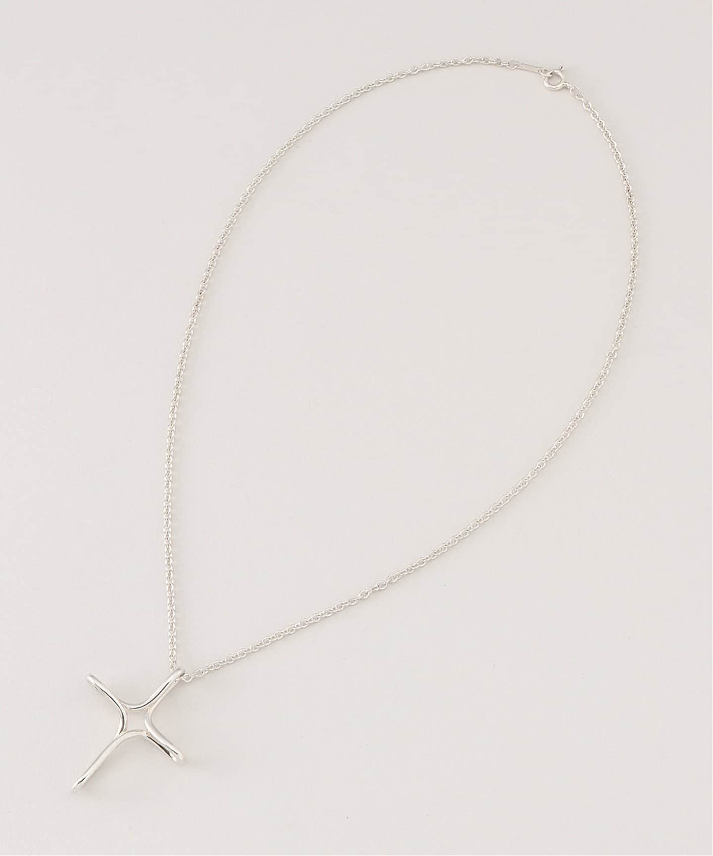 VINTAGE TIFFANY&Co.Open cross necklace l