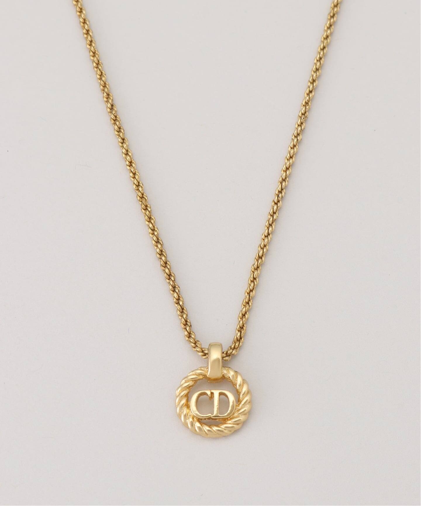 VINTAGE DIOR/ディオール 】necklace logo（ネックレス）｜DECOUVERTE