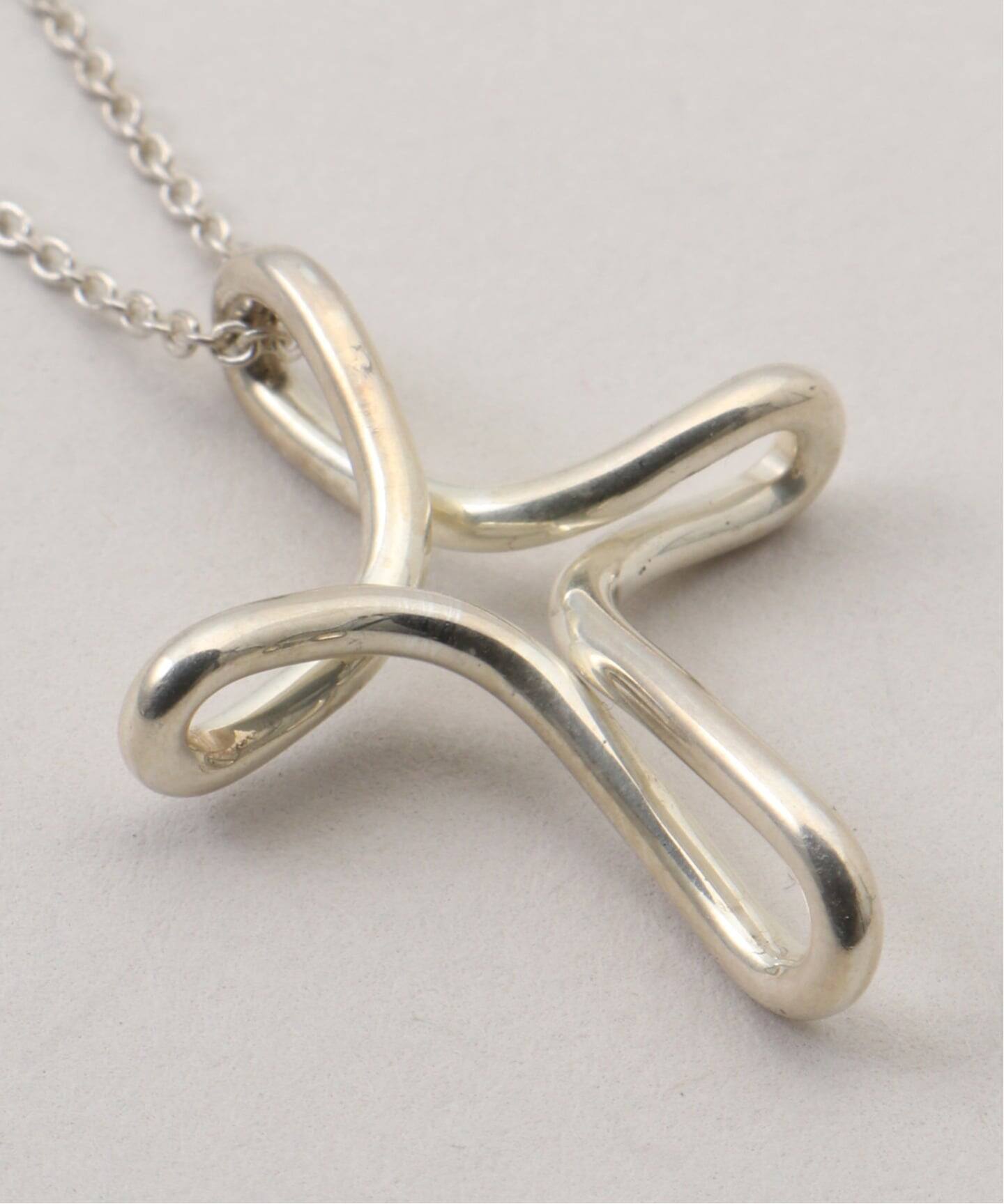 VINTAGE TIFFANY&Co./ティファニー】Open cross necklace（ネックレス