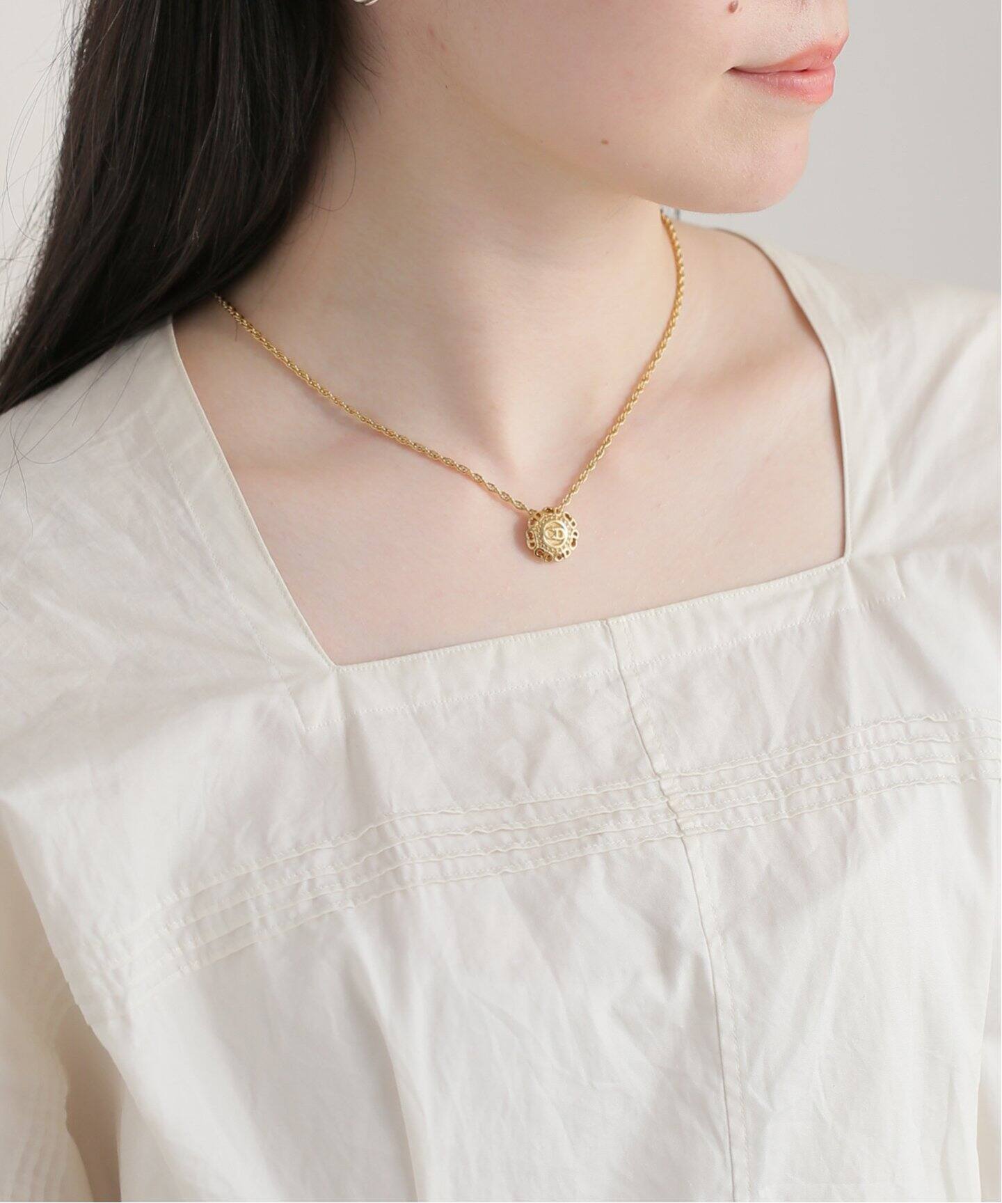 VINTAGE DIOR/ディオール 】necklace logo（ネックレス）｜DECOUVERTE
