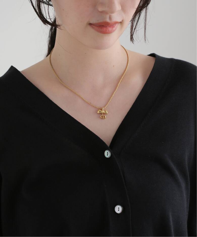 VINTAGE DIOR/ディオール 】necklace logo（ネックレス）｜DECOUVERTE 