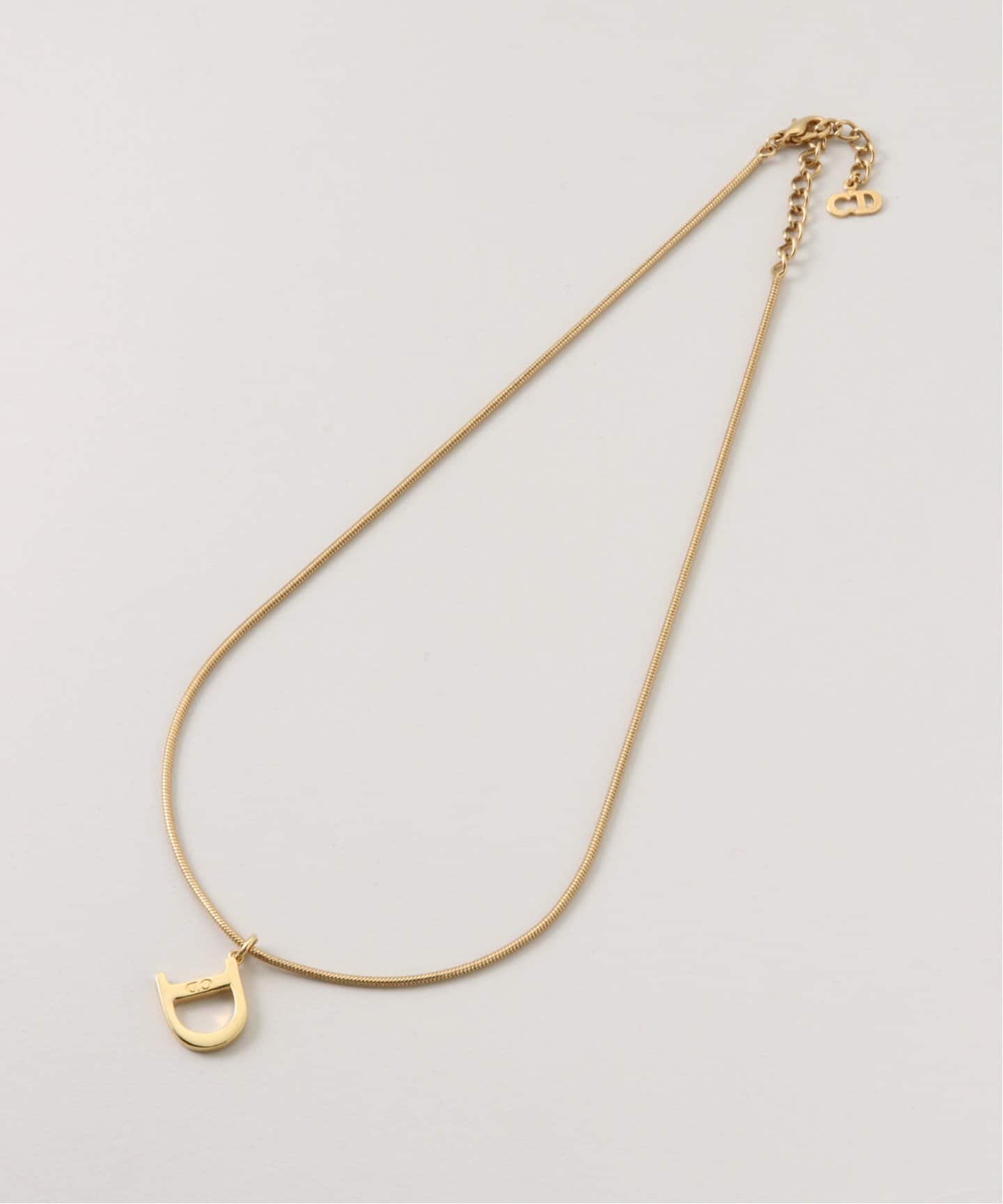 VINTAGE DIOR/ディオール 】necklace logo（ネックレス