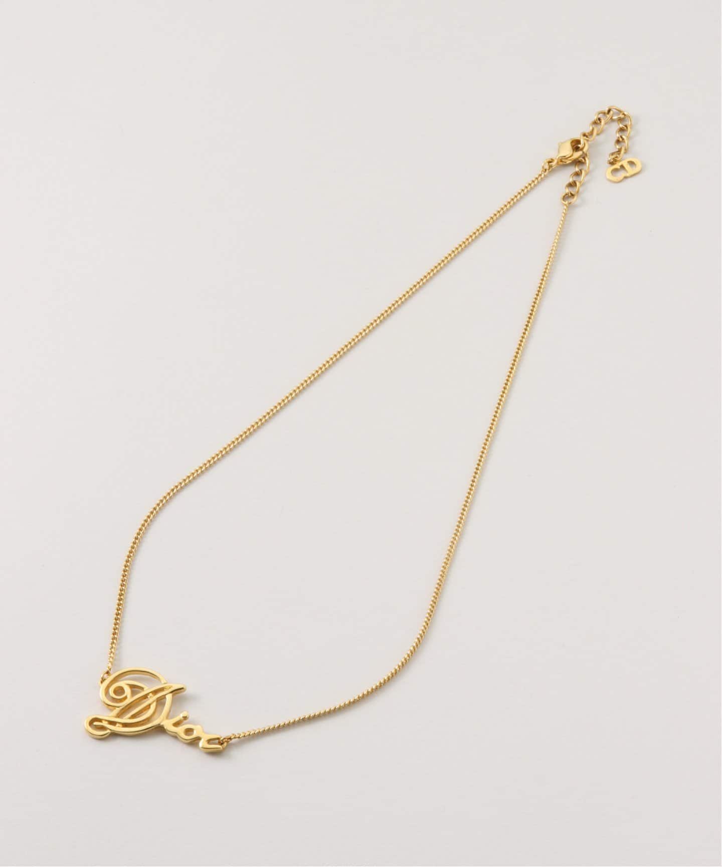 VINTAGE DIOR/ディオール 】necklace logo（ネックレス